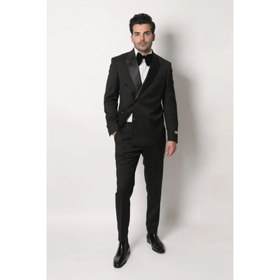 Lodevole Mens Dinner Trousers Black Outfit