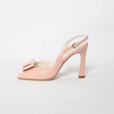 Lodevole Womens Rose Finesse Sandals Pink Left Side View
