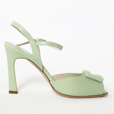 Lodevole Womens Timeless Treasure Sandals Pastel Green Right Side View